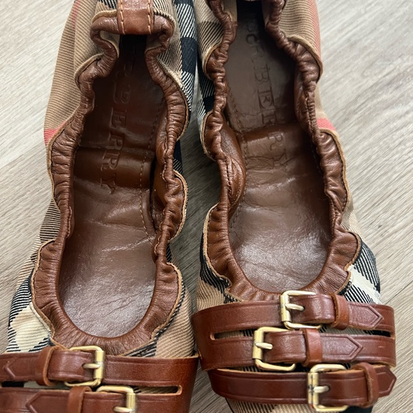 Burberry flat ballet shoe - Picture 6 of 9